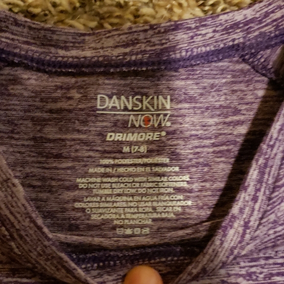 Girls Danskin dri fit top - Picture 2 of 2